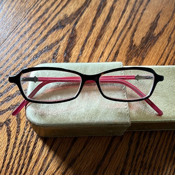 Robert Marc Frames- Tortoise and pink with silver accents - Picture 1 of 5